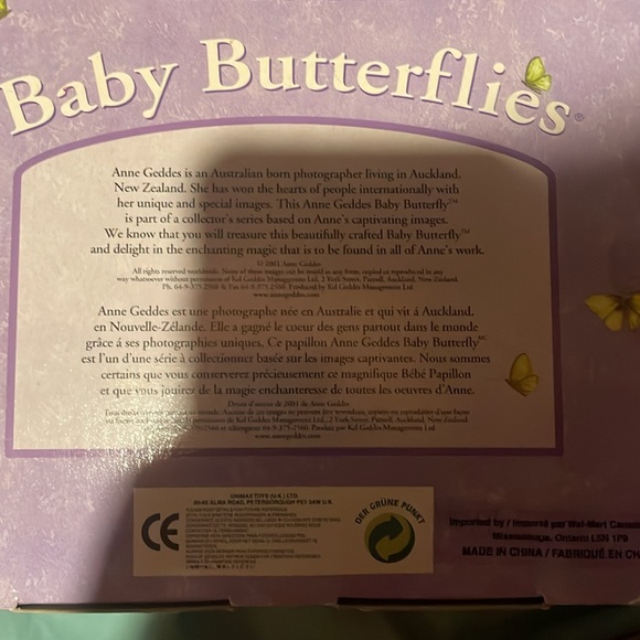 Baby butterfly Anne Geddes - Picture 5 of 10